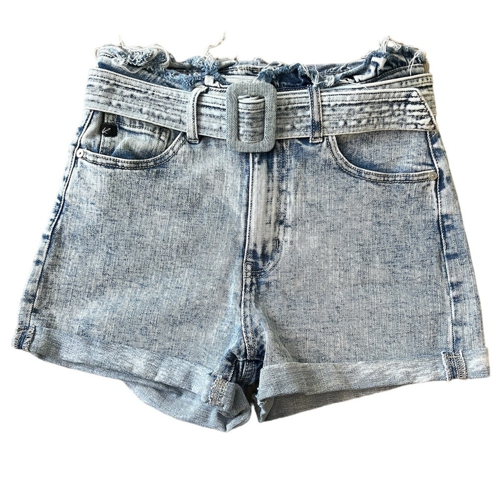 KanCan Medina Ultra High Rise Ruffle Short - 5/26